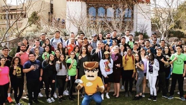 UTEP kinesiology students