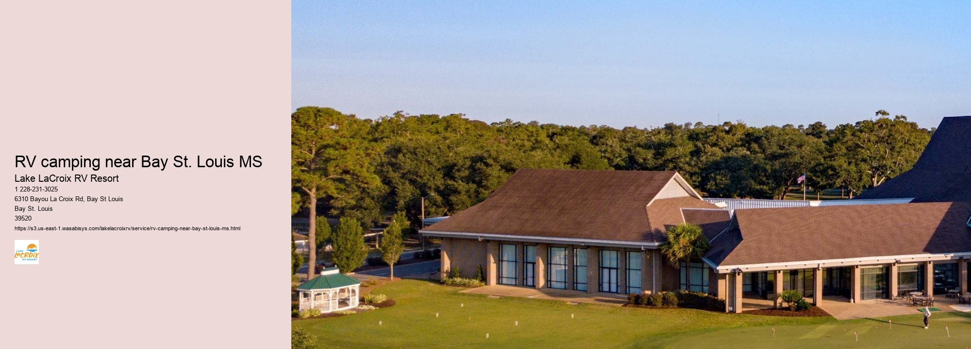 RV camping near Bay St. Louis MS