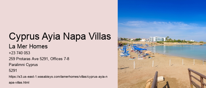 Cyprus Ayia Napa Villas