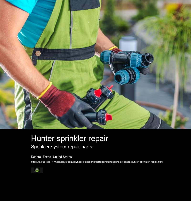 Hunter sprinkler repair