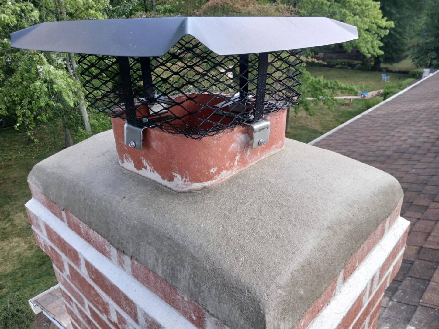What should you do if you find damage during a chimney inspection in Cleveland, OH?
