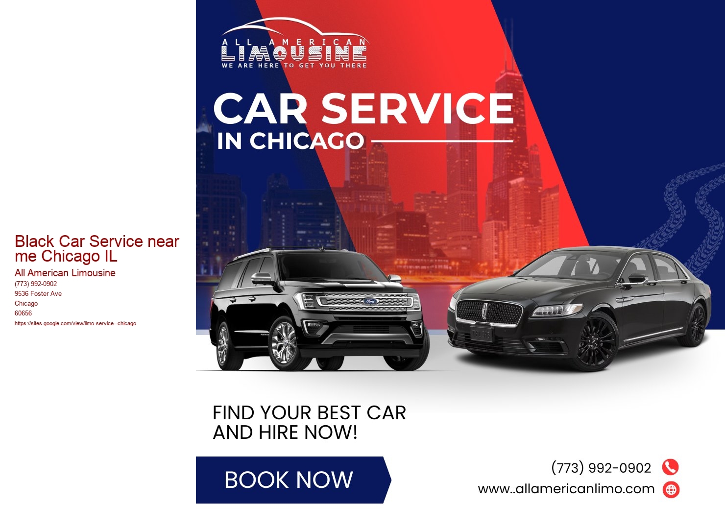 Black Car Service near me Chicago IL