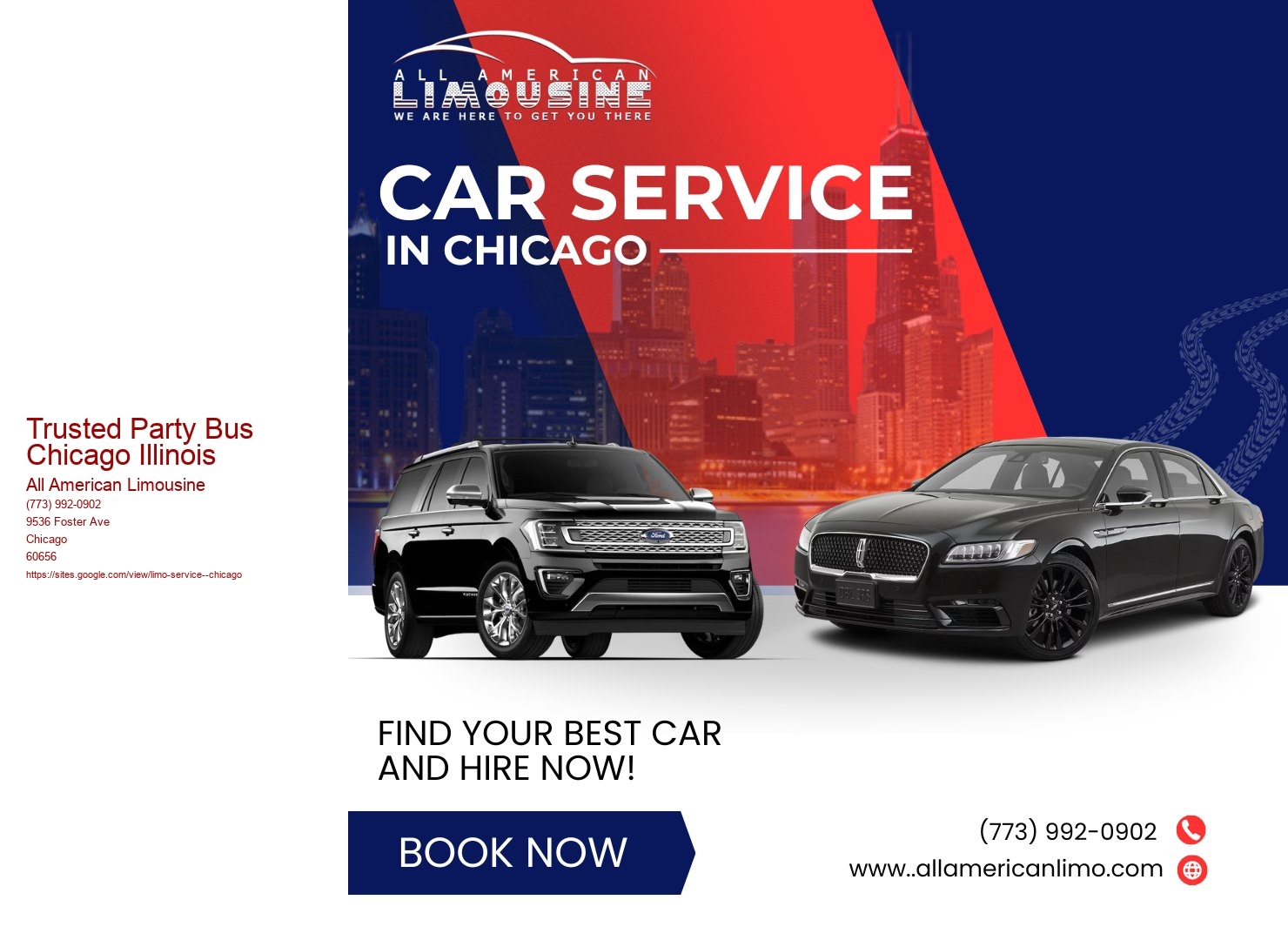 Trusted Party Bus Chicago Illinois