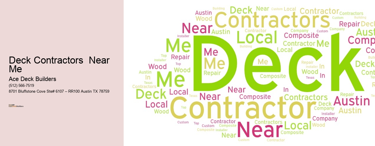 Deck Contractors  Near Me