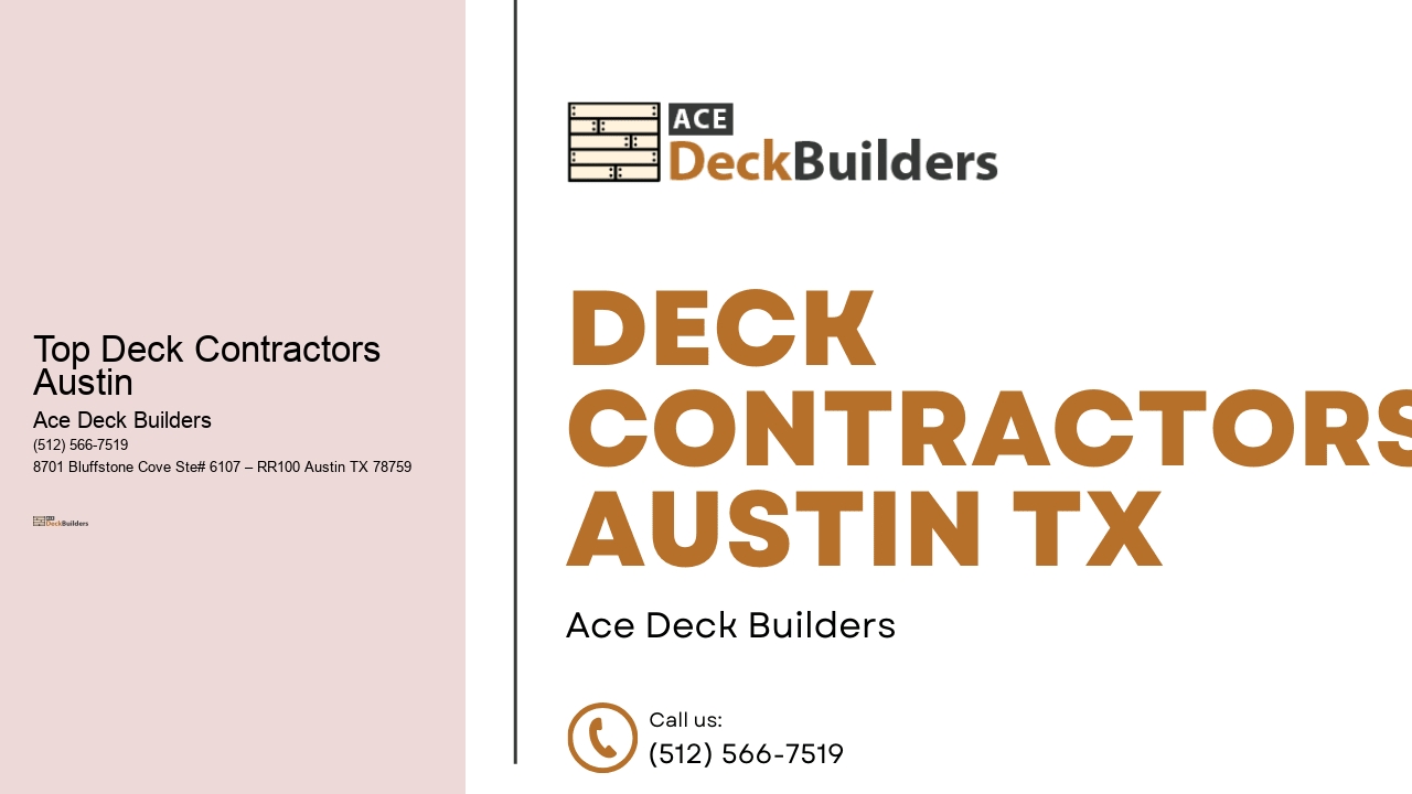Top Deck Contractors Austin 