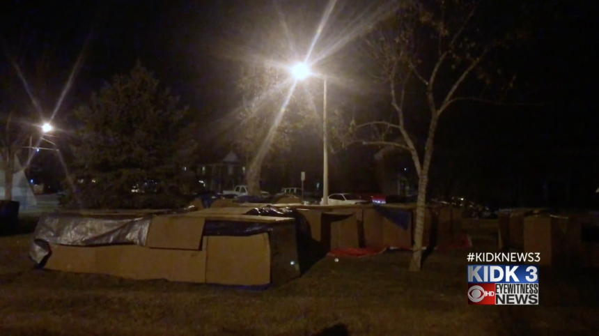 2019 homeless encampment aid for friends
