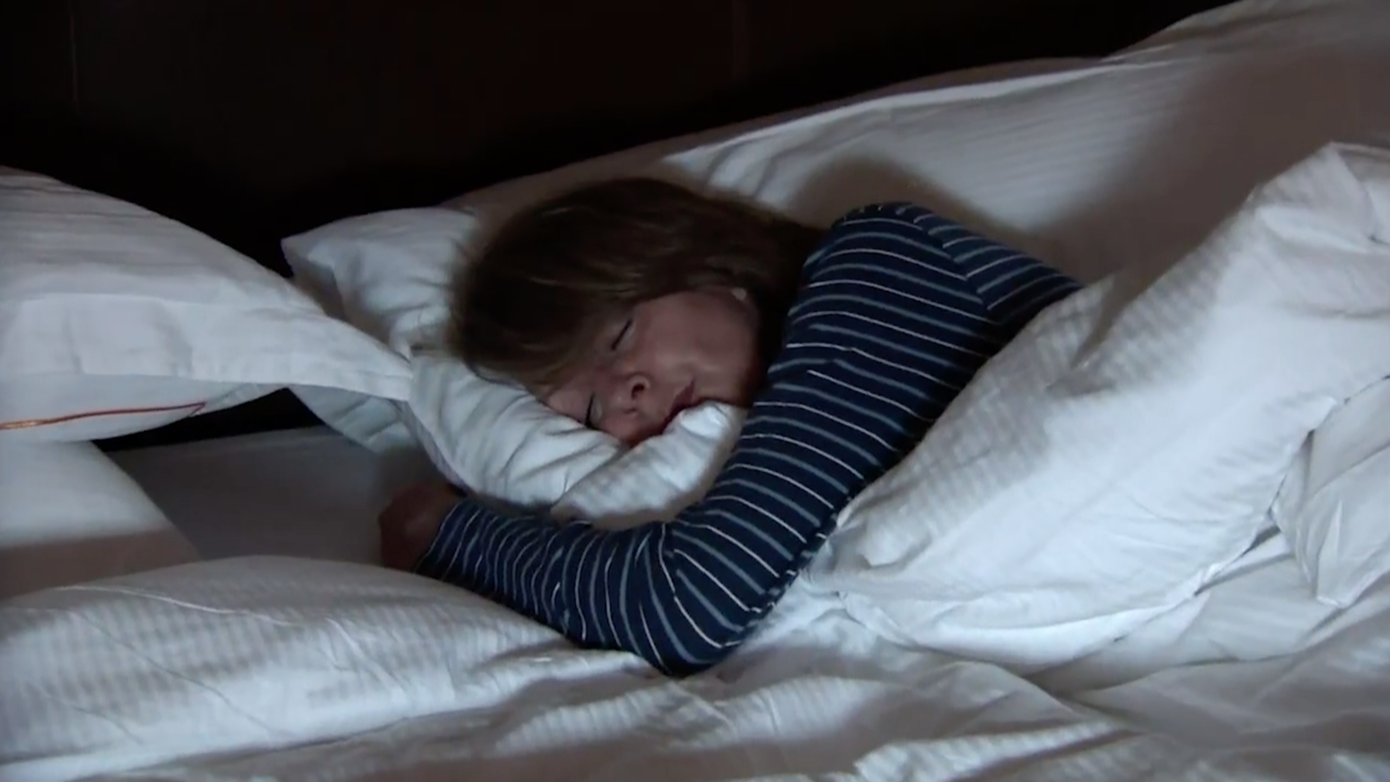sleeping woman