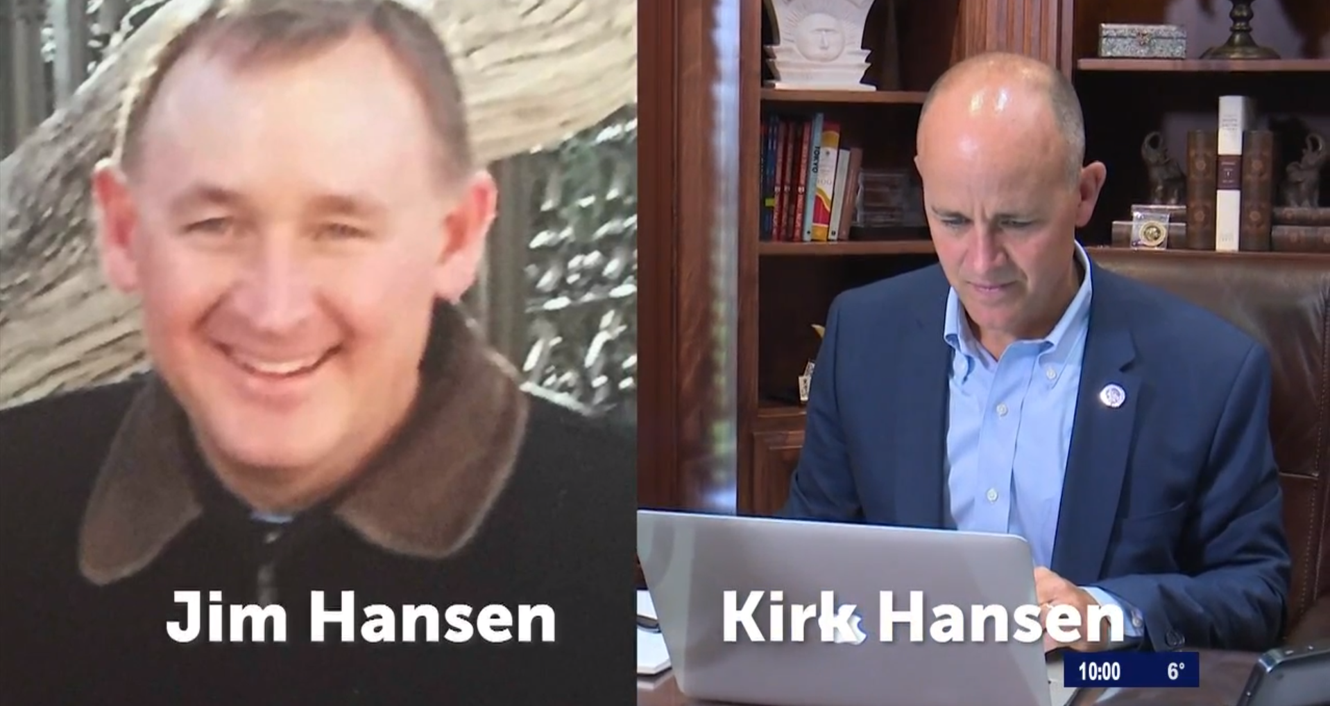Jim Hansen and Kirk Hansen