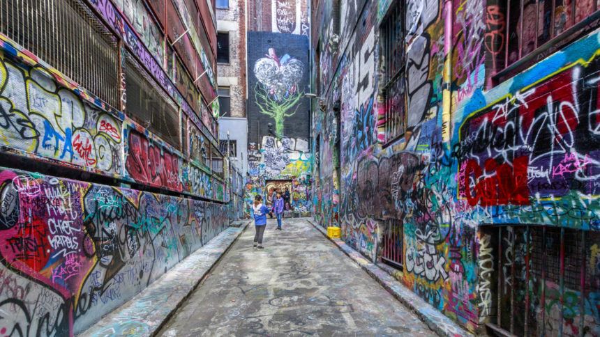 Australia, Hosier Lane,Melbourne,Urban art,Victoria,graffiti,street art