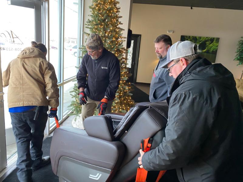 Ahhhsome Relaxation donation to Bonneville Co Sheriff’s Office