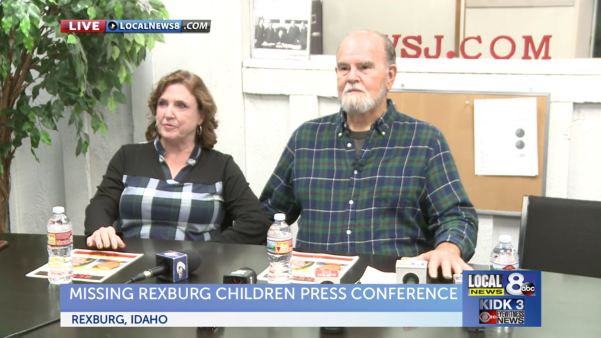 Press conference missing Rexburg children