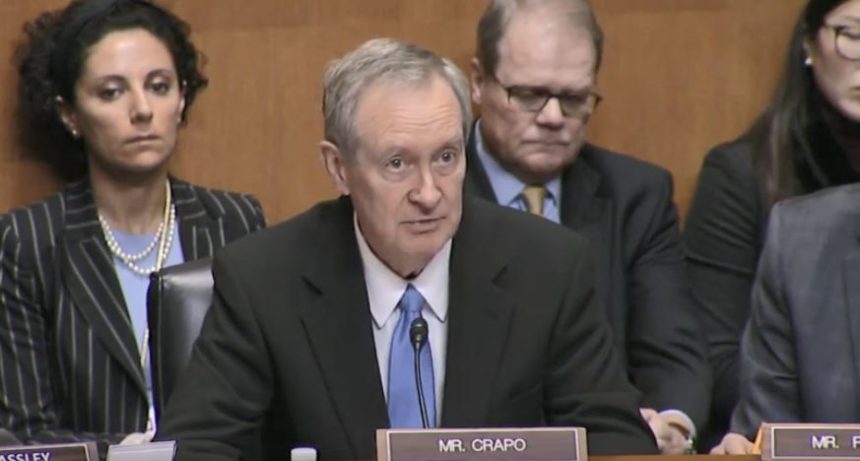 crapo in senate