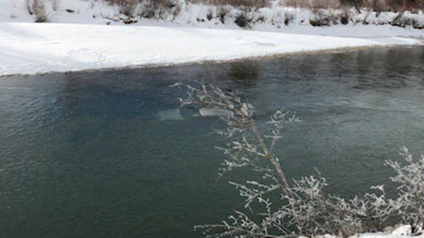 Car in River