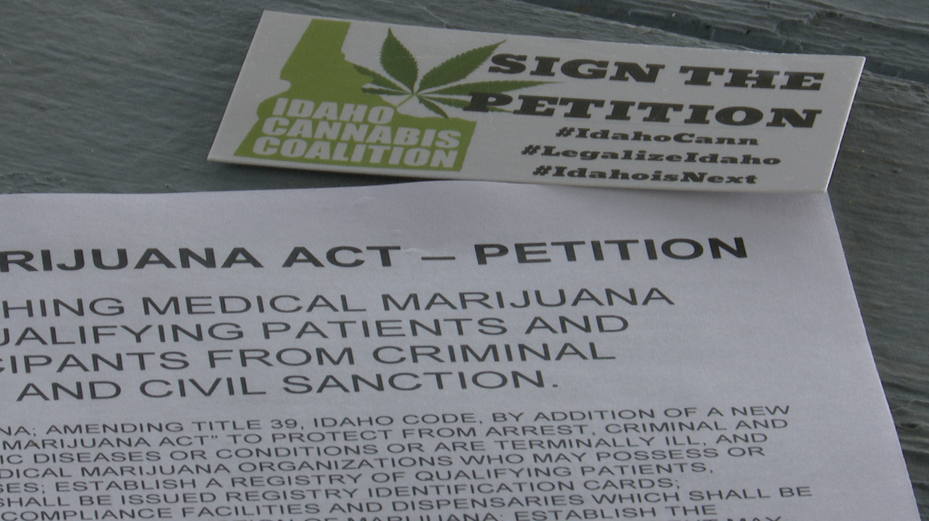 Medical marijuana petition
