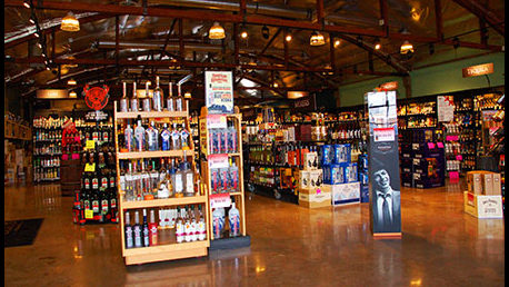 liquor store