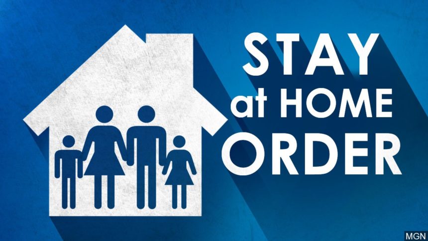 stay at home order