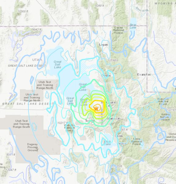 usgs epicenter