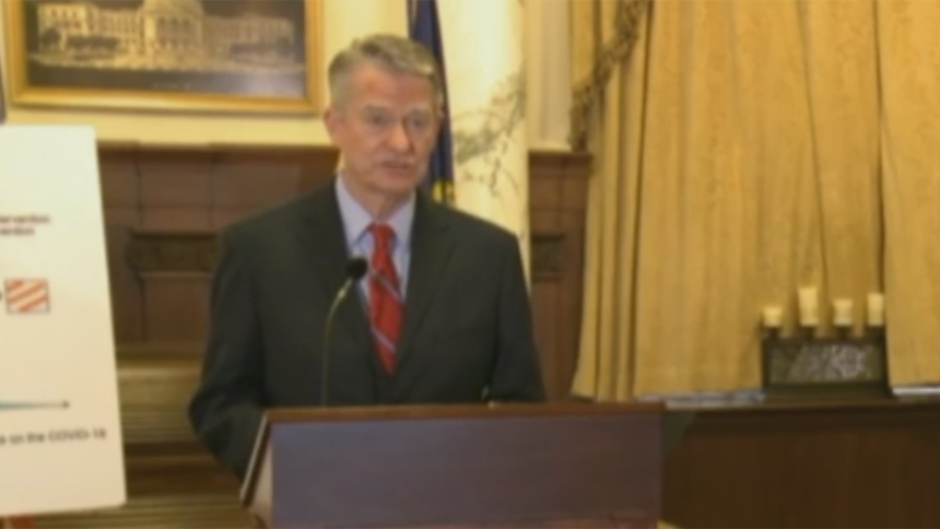 Governor Brad Little press conference economy