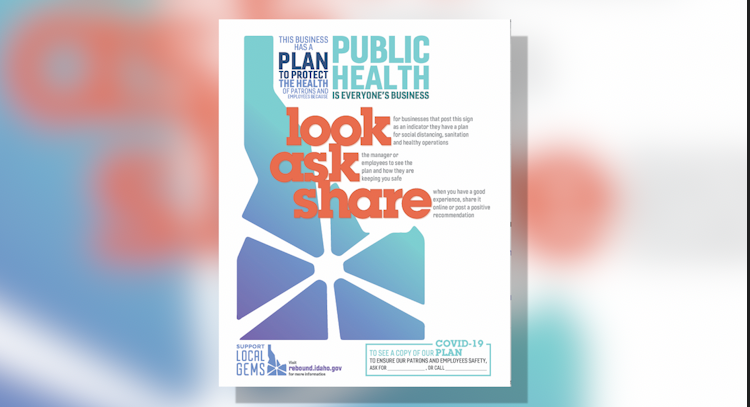 Look, Ask, Share, campaign
