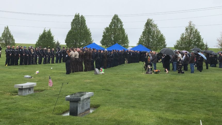 Deputy Wyatt Maser funeral wide