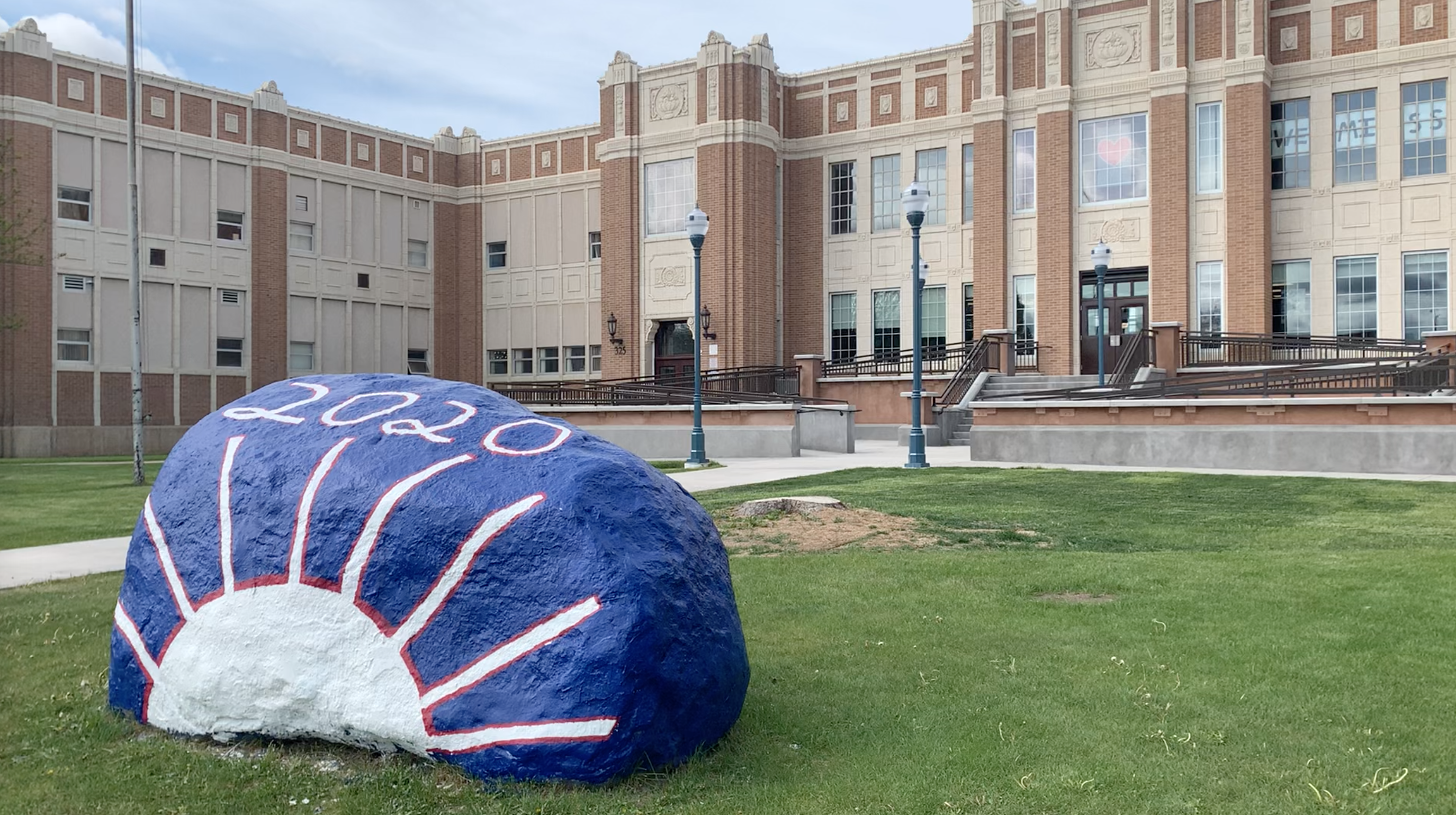 spirit rock painted 2020 for phs grads