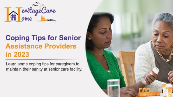 Coping tips for caregivers at senior care facility
