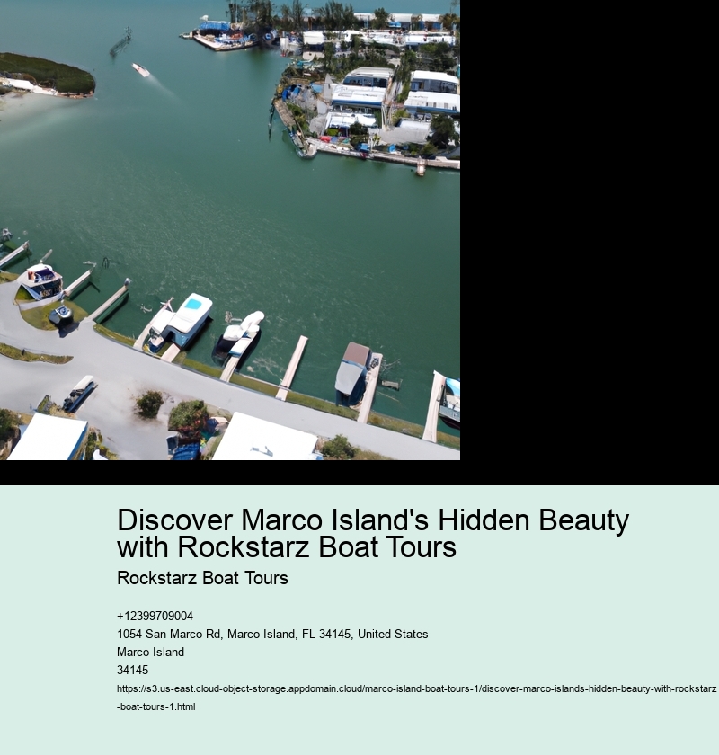 Discover Marco Island's Hidden Beauty with Rockstarz Boat Tours