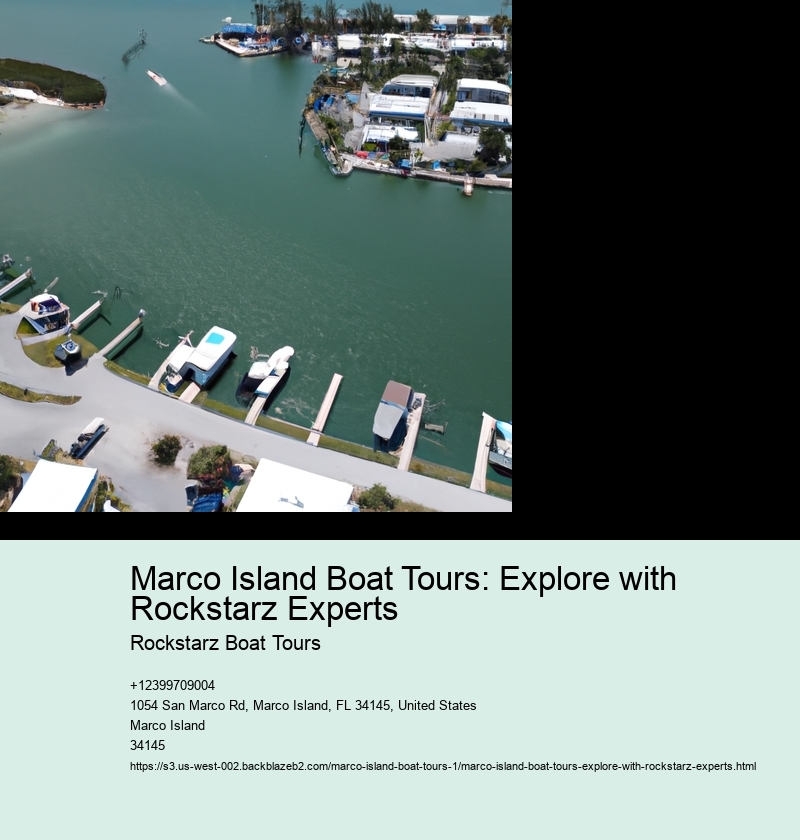Marco Island Boat Tours: Explore with Rockstarz Experts