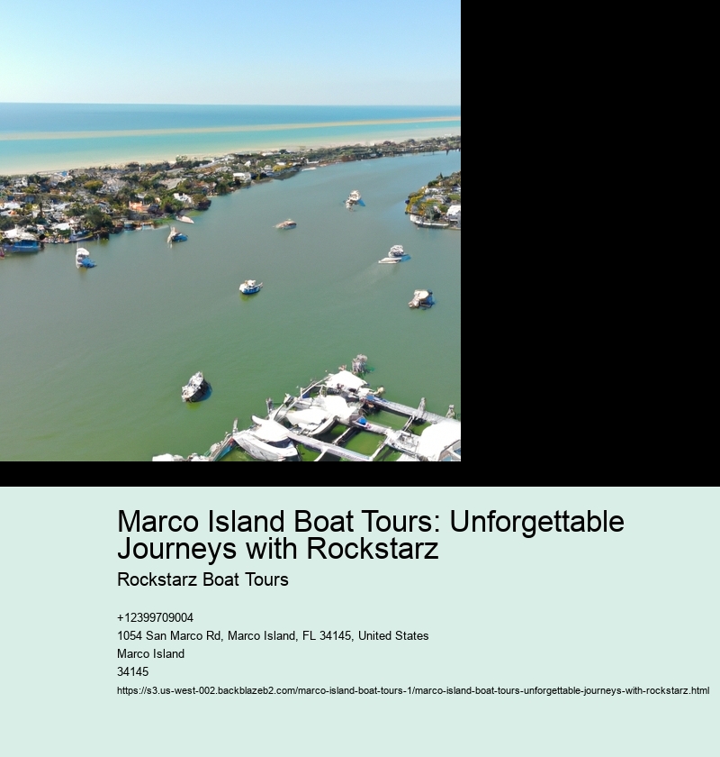 Marco Island Boat Tours: Unforgettable Journeys with Rockstarz