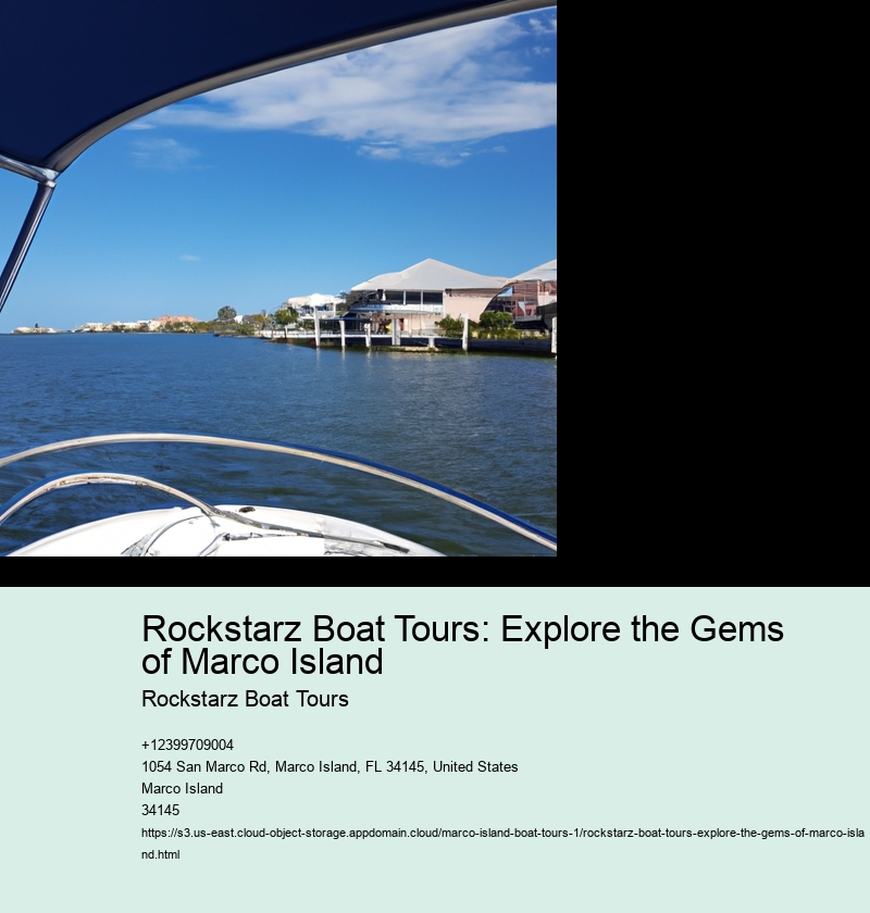 Rockstarz Boat Tours: Explore the Gems of Marco Island