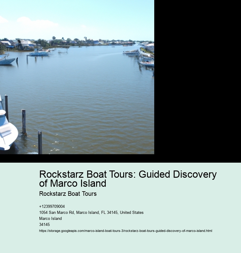 Rockstarz Boat Tours: Guided Discovery of Marco Island