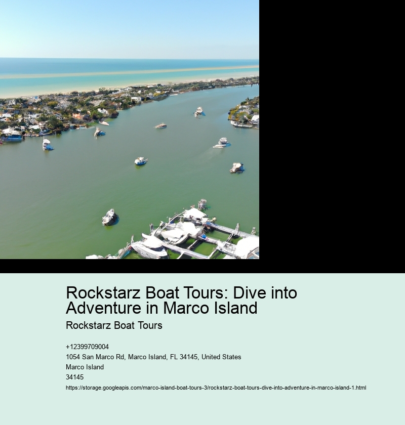 Rockstarz Boat Tours: Dive into Adventure in Marco Island