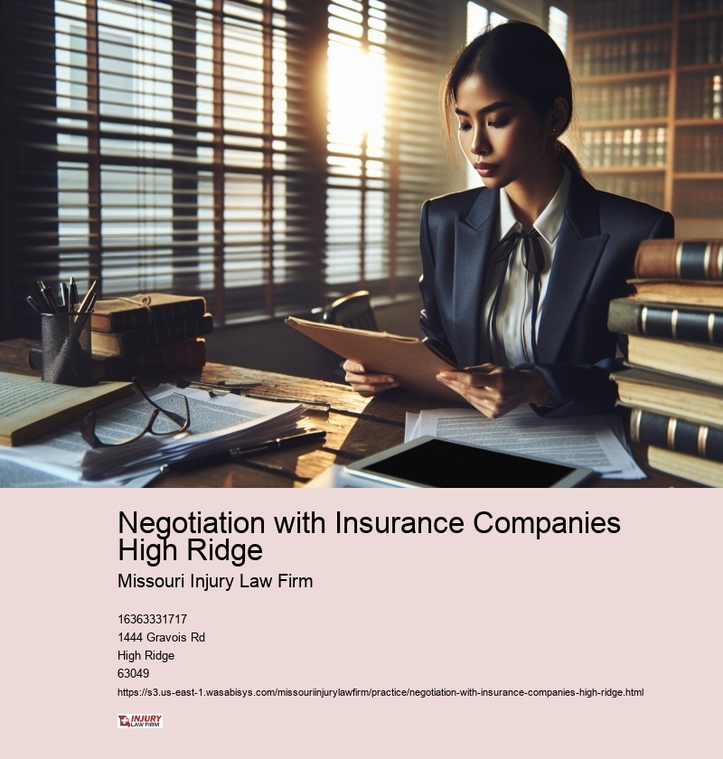 Negotiation with Insurance Companies High Ridge