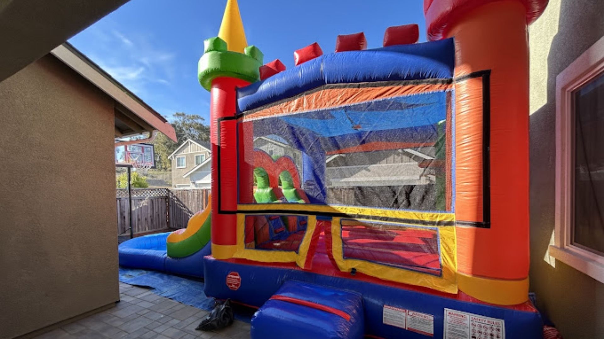 Outdoor Bounce House Rental Salinas