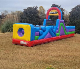 Outdoor Inflatable Obstacle Course Salinas