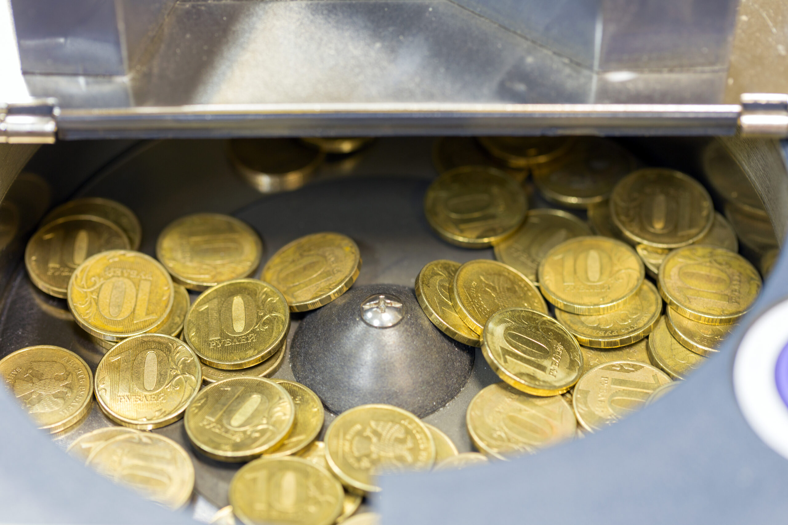 Coin counting machines