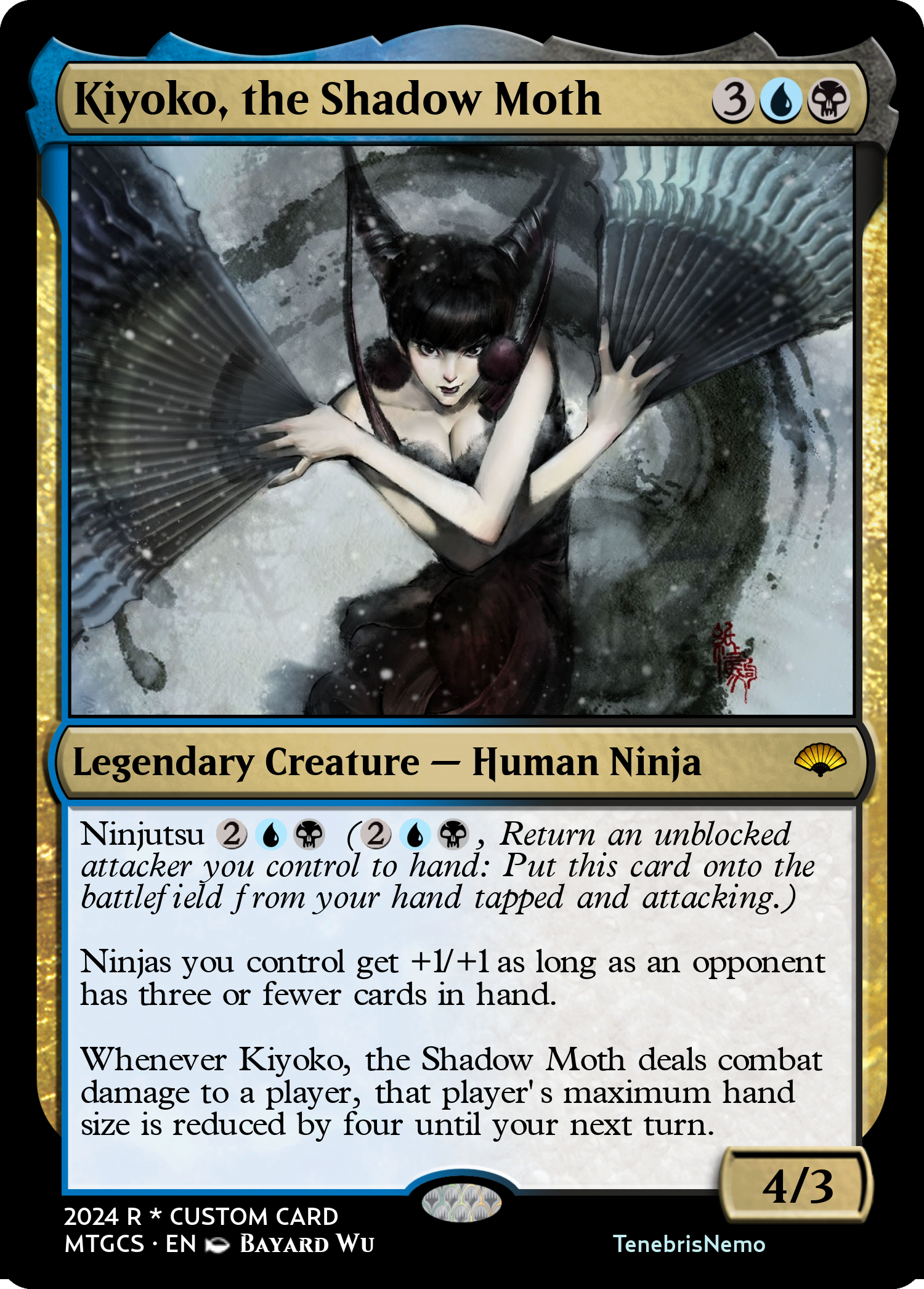 Kiyoko, the Shadow Moth