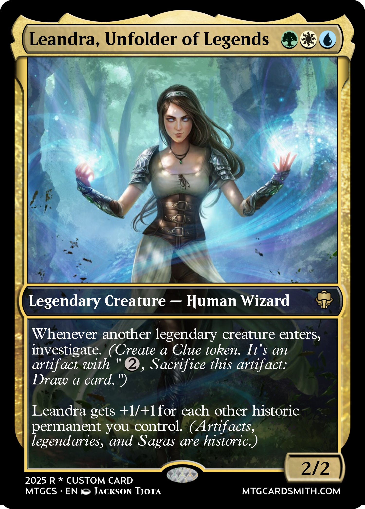 Leandra, Unfolder of Legends