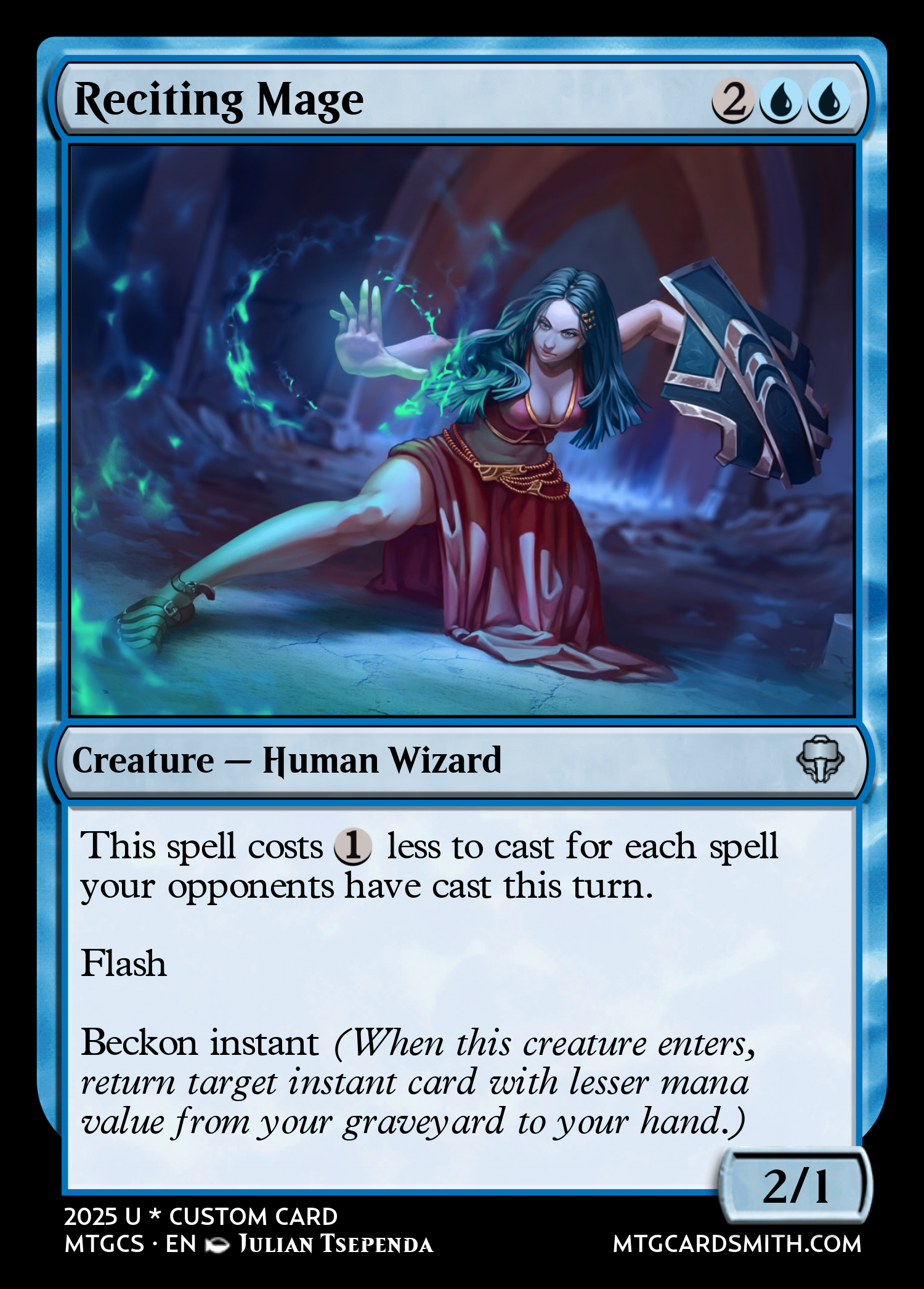 Reciting Mage