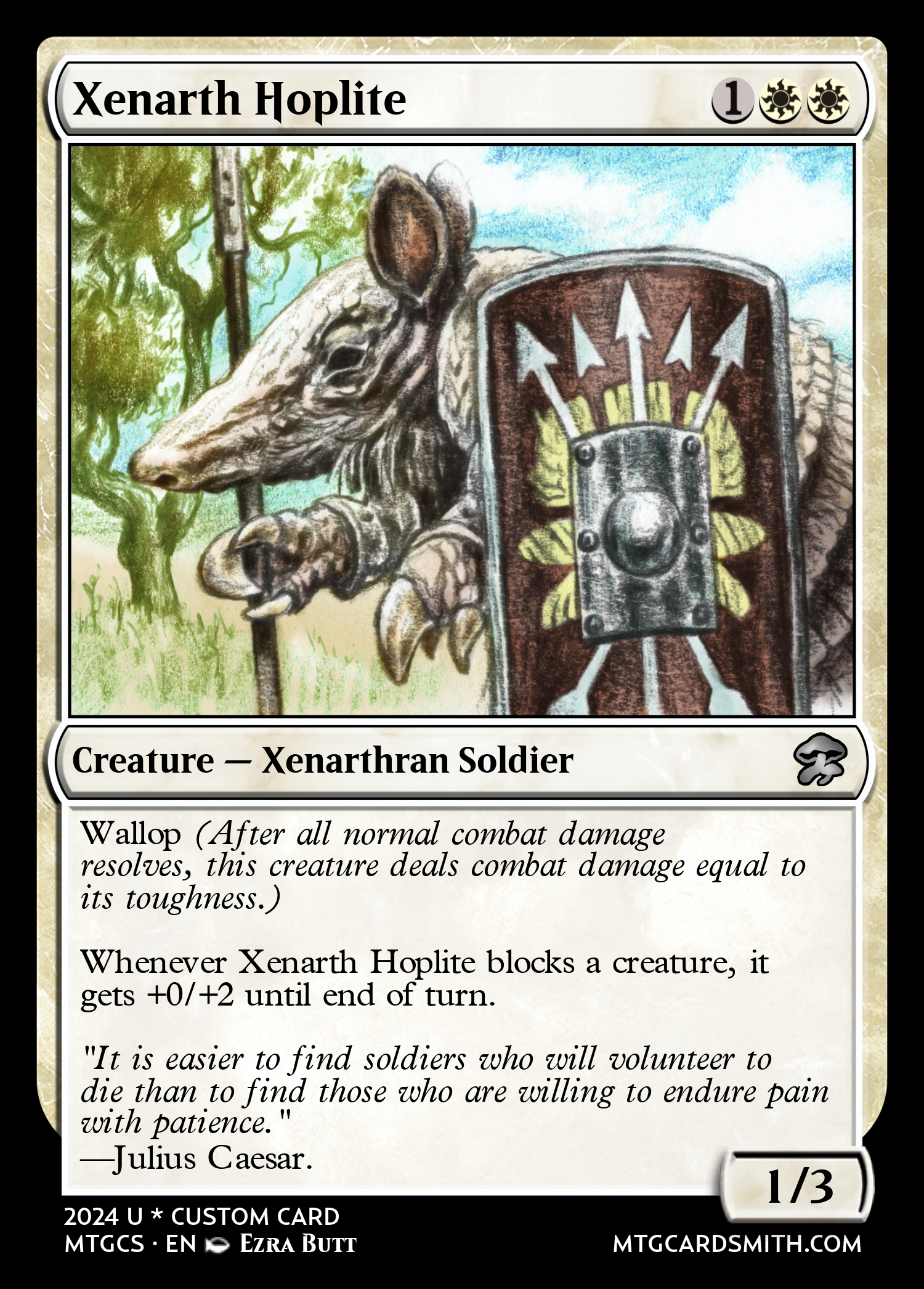 Xenarth Hoplite
