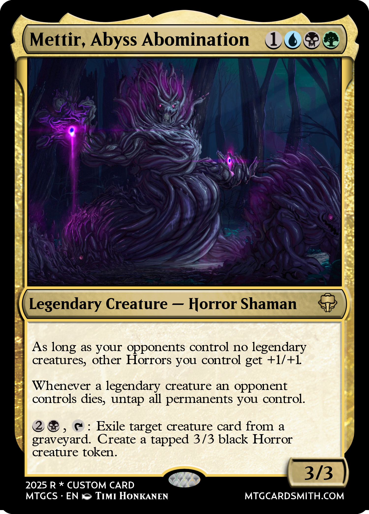 Mettir, Abyss Abomination