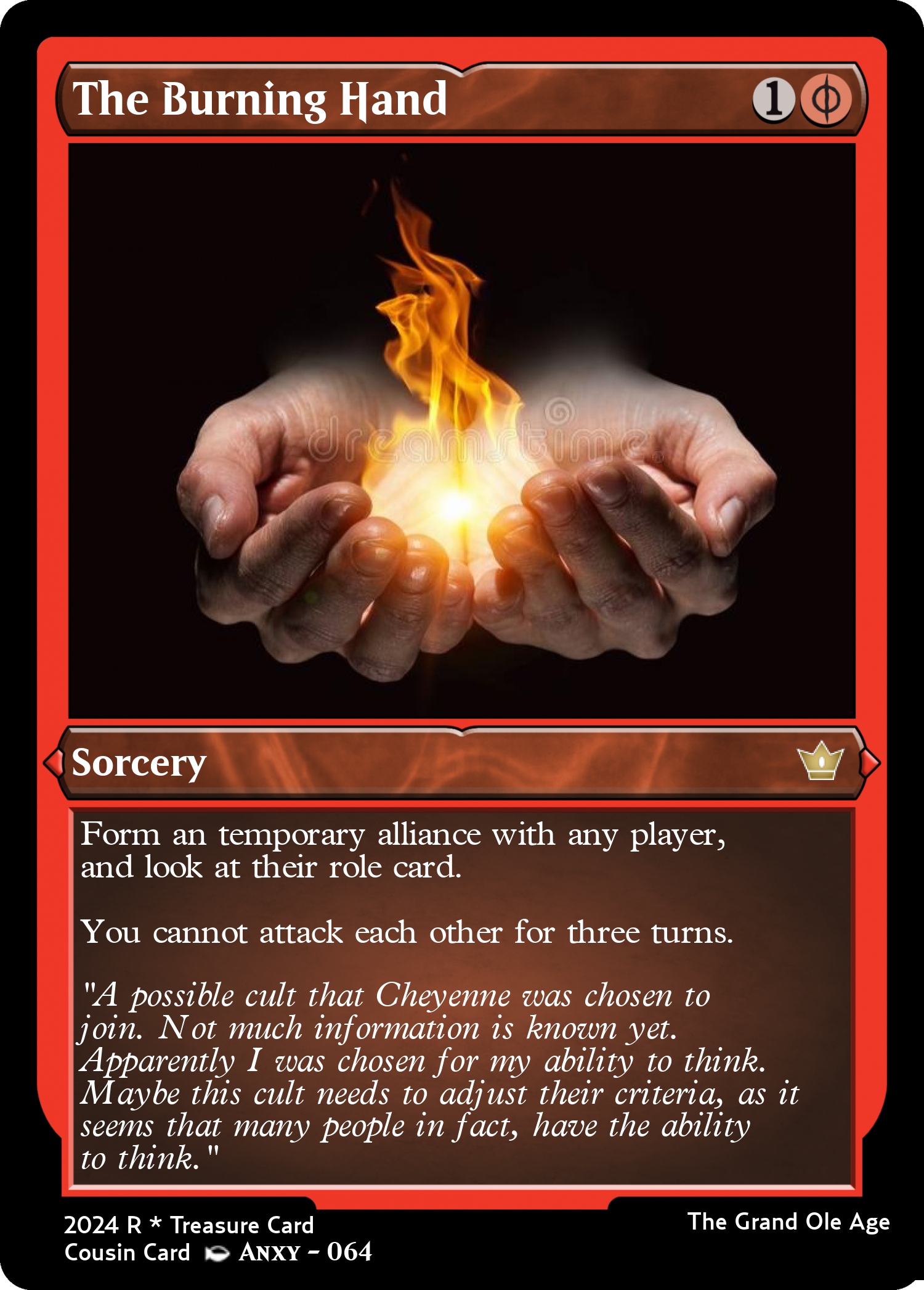 The Burning Hand