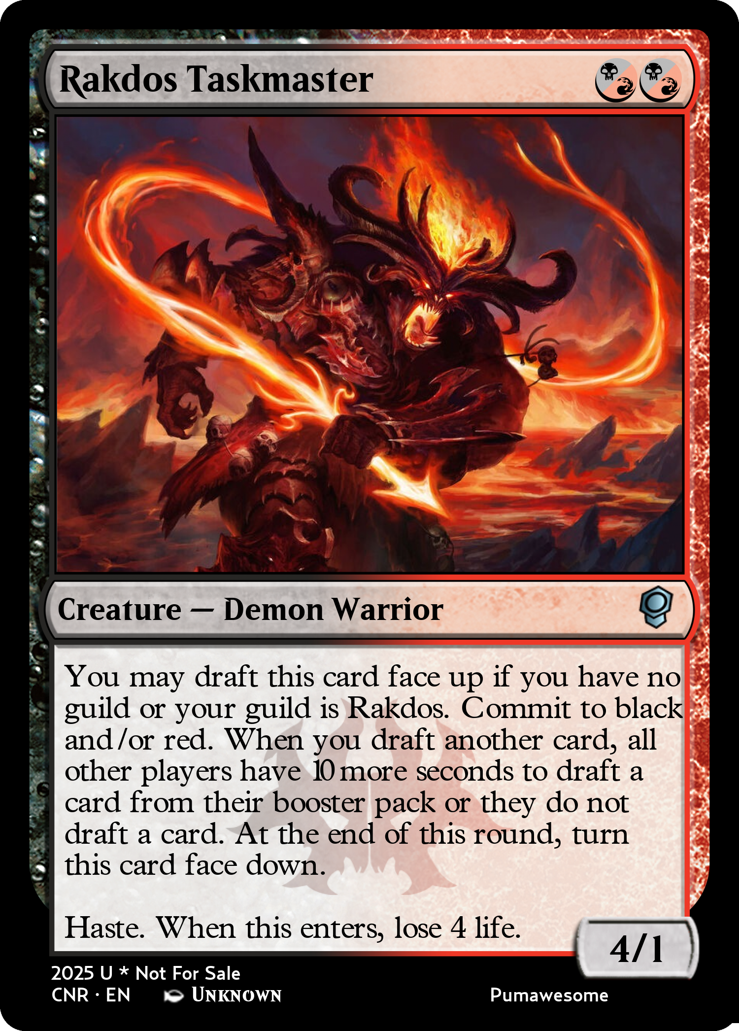 Rakdos Taskmaster