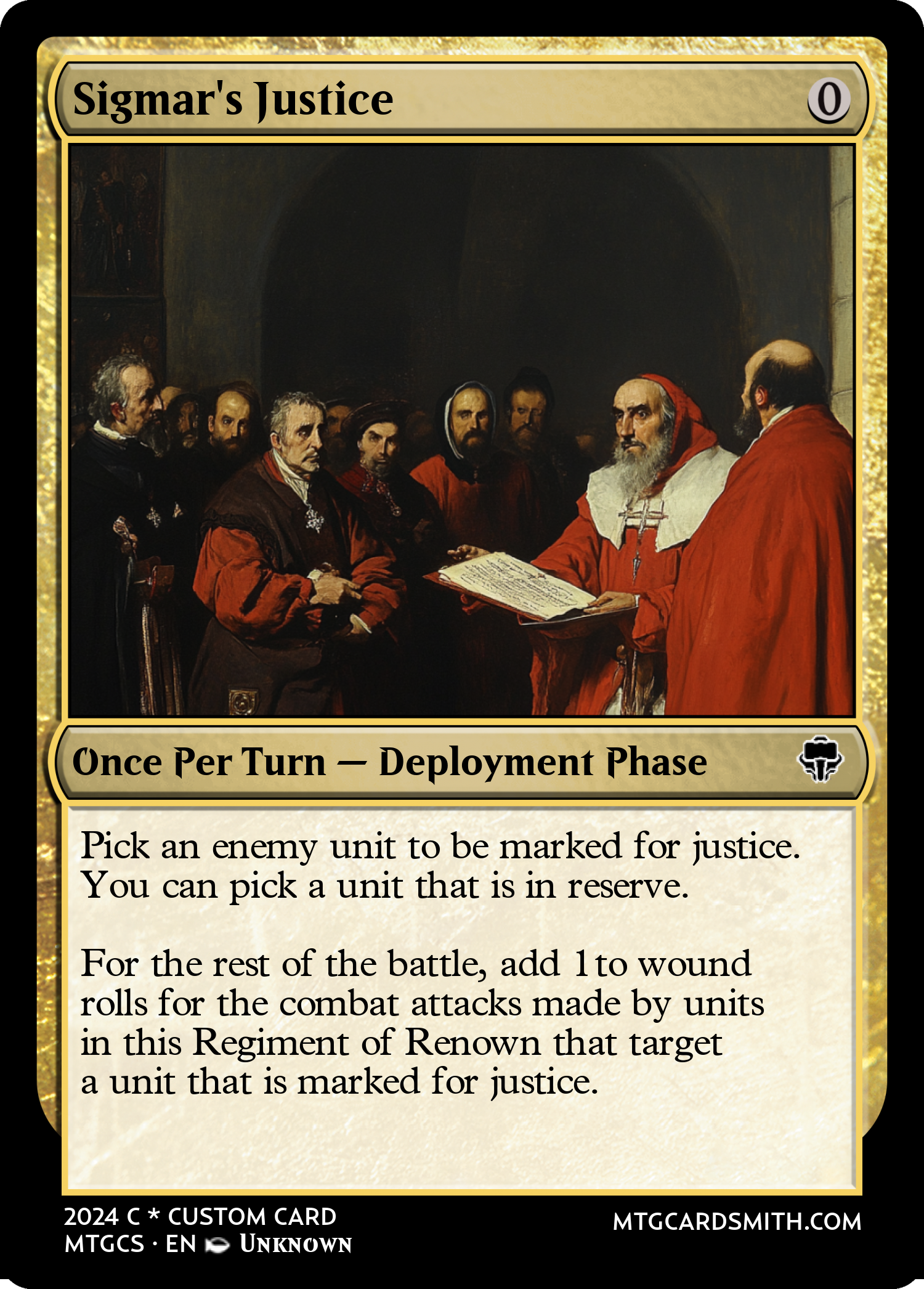 Sigmar's Justice