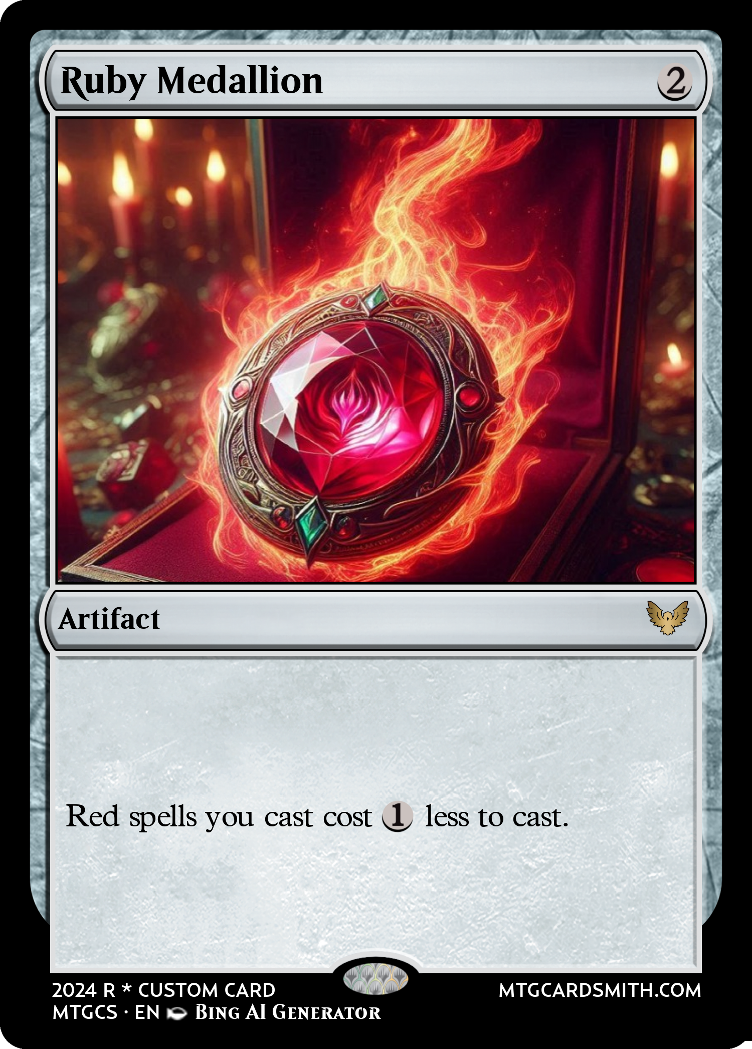 Ruby Medallion