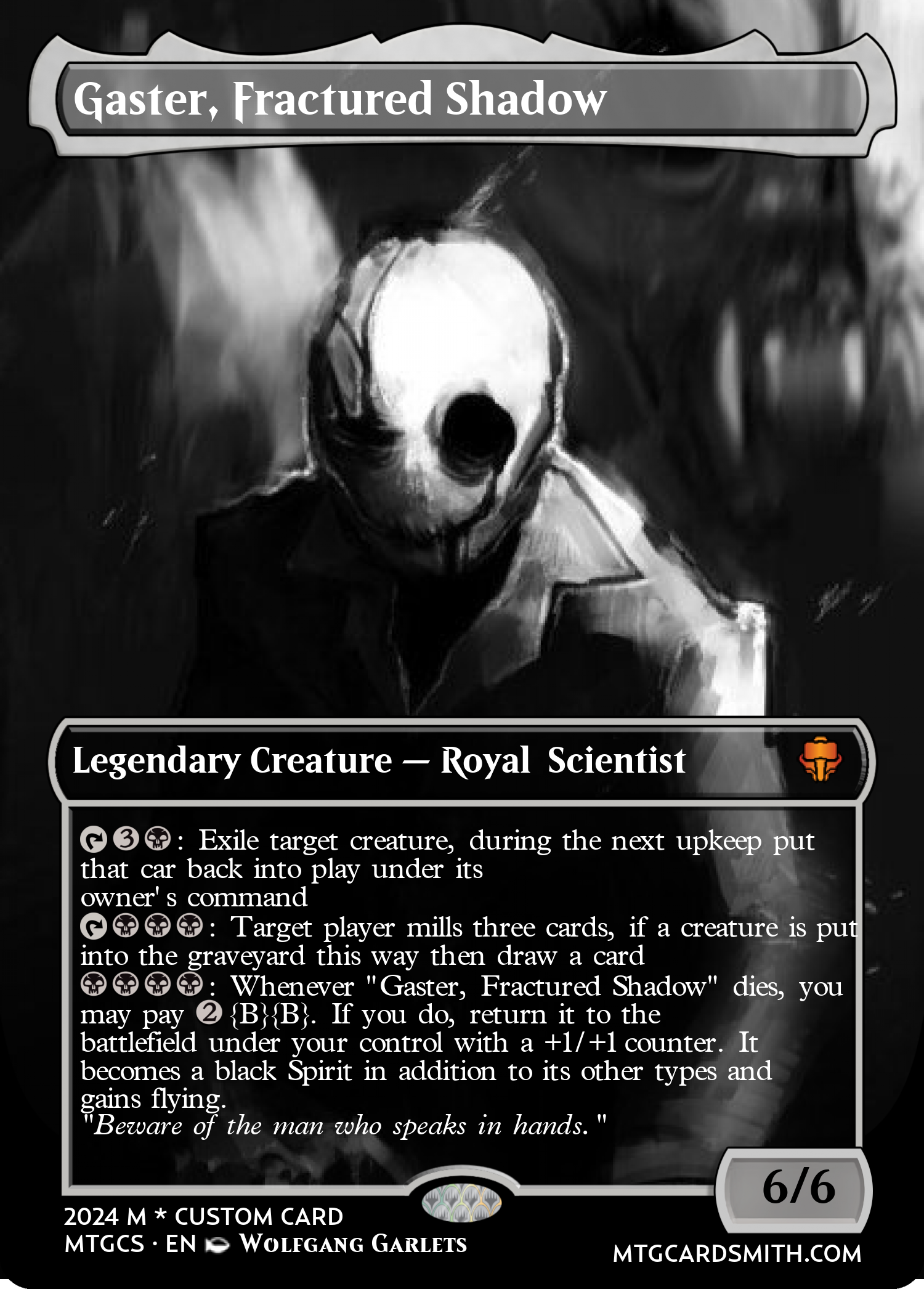 Gaster, Fractured Shadow