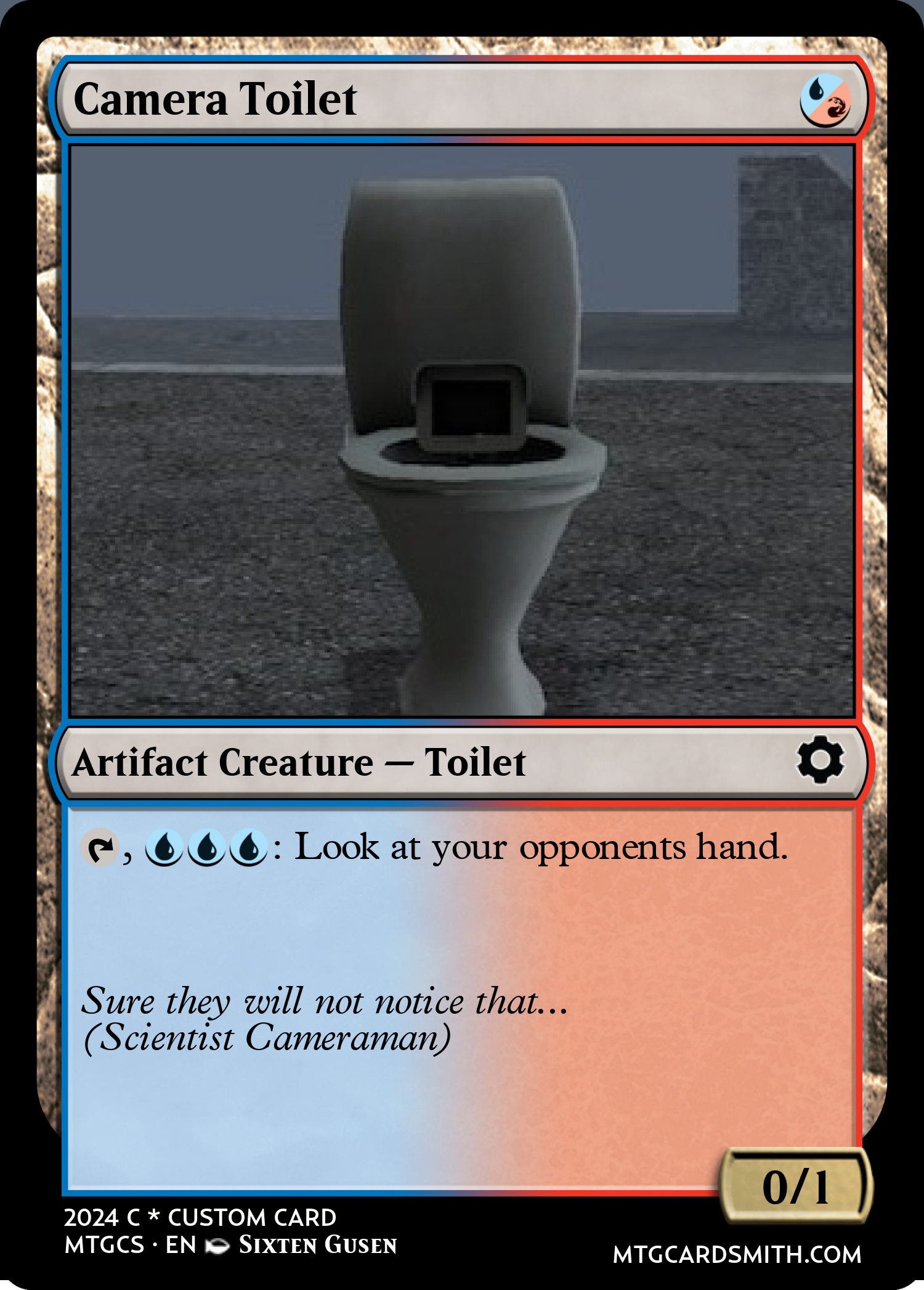Camera Toilet