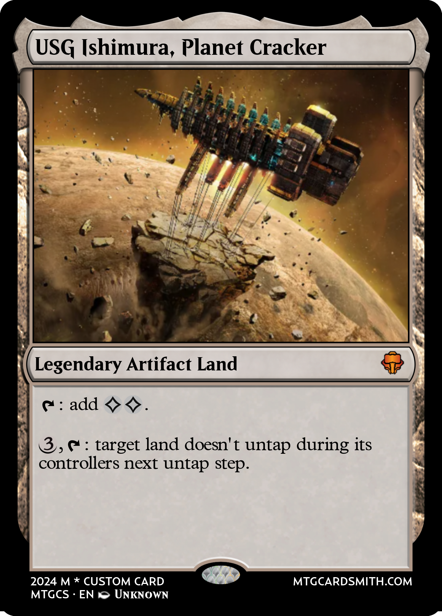 USG Ishimura, Planet Cracker