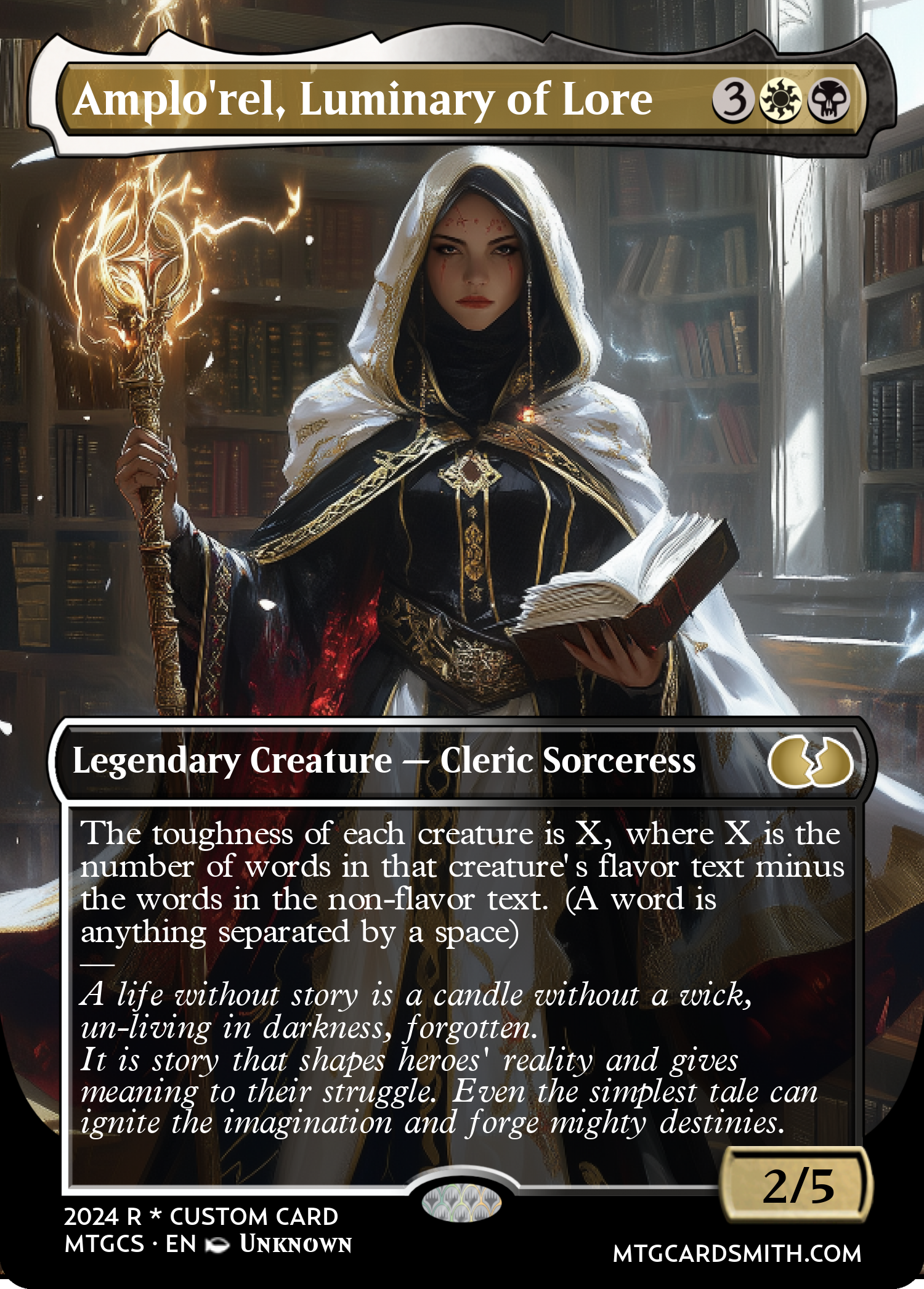 Amplo'rel, Luminary of Lore