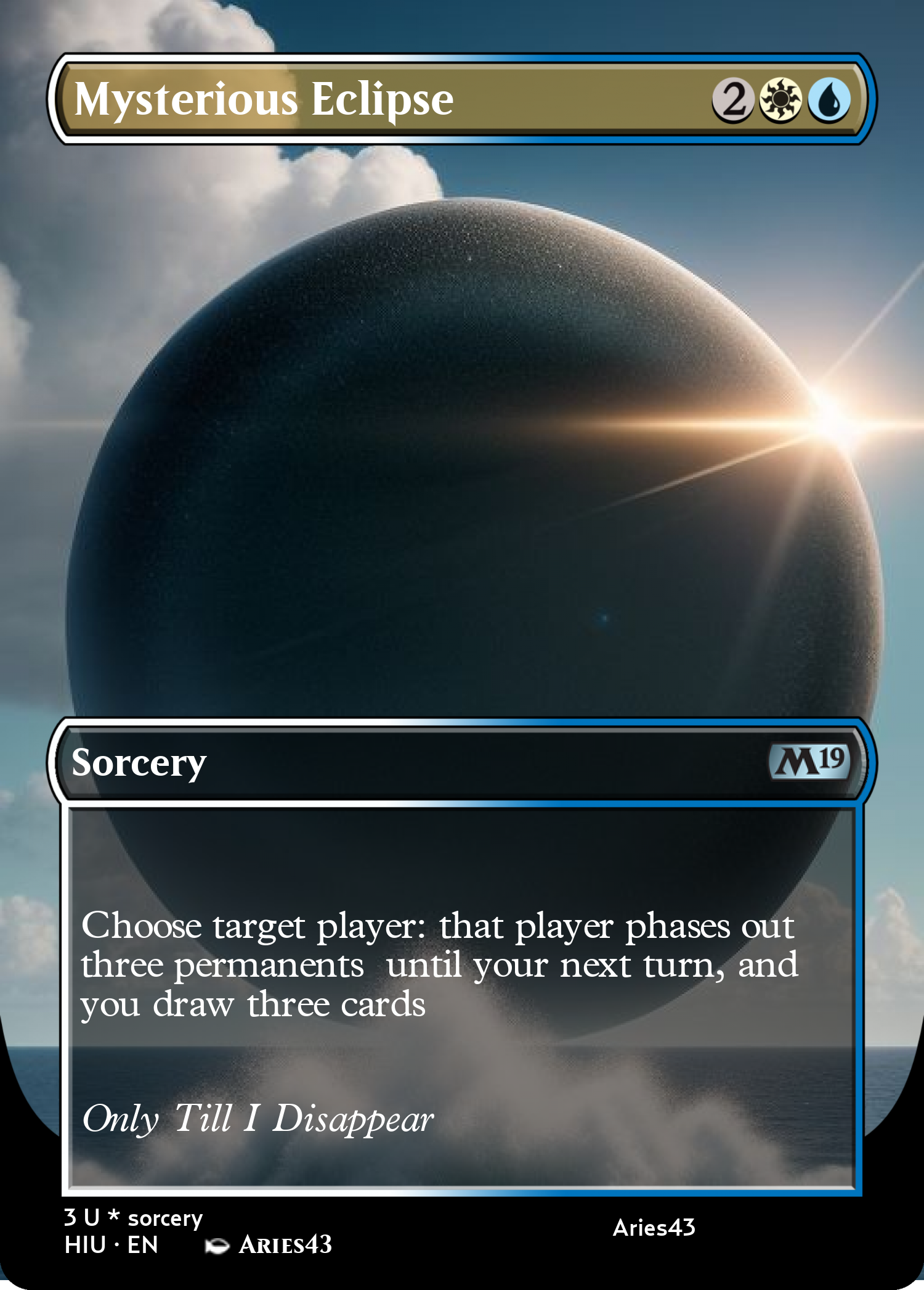 Mysterious Eclipse 